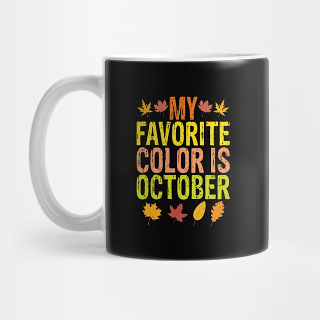 My Favorite Color is October by MzBink